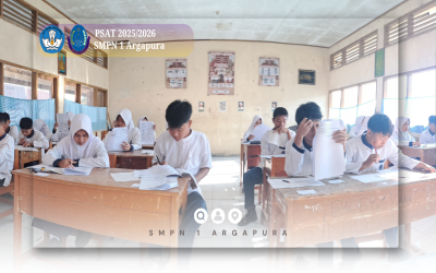 Agenda Akademik: Pelaksanaan PSAT Kelas 7 & 8 SMPN 1 Argapura