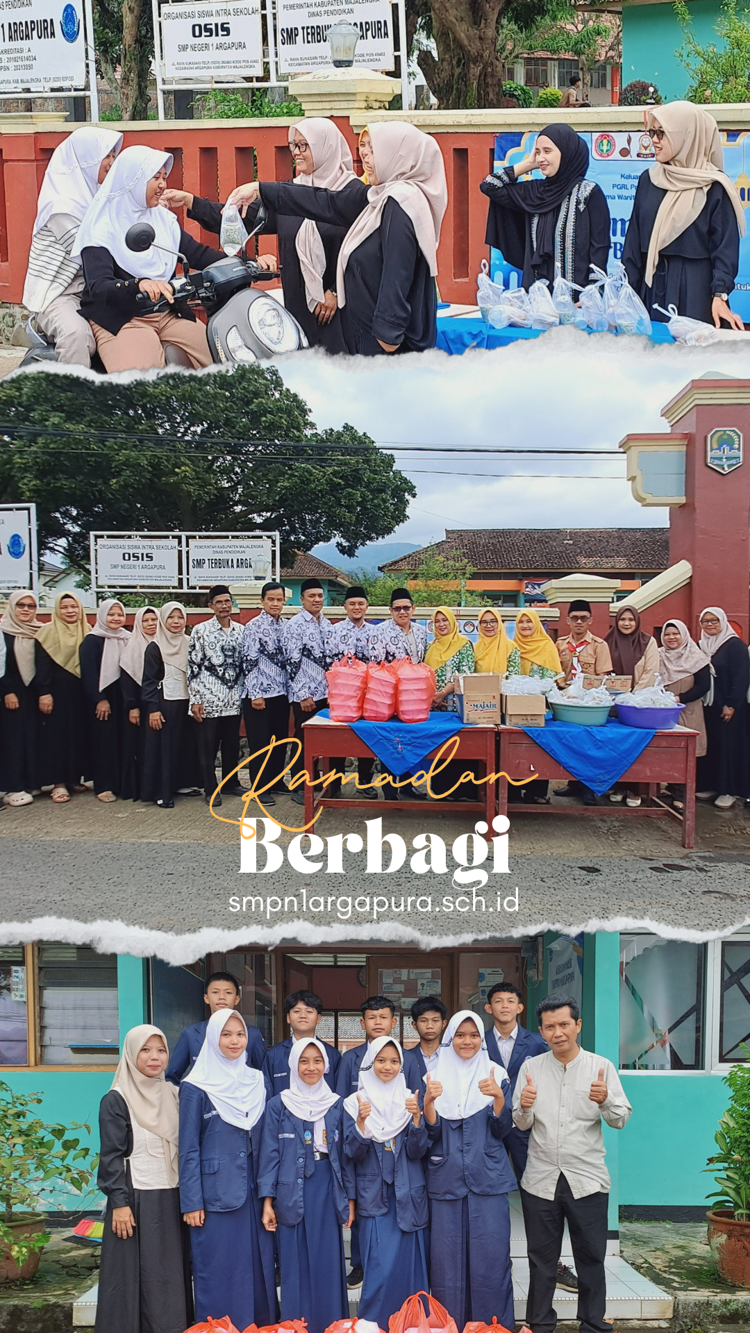 Ramadhan Berbagi 1446H SMPN 1 Argapura